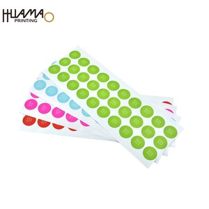 สติกเกอร์จุดสีแบบกำหนดเองสำหรับ OEM ฉลากรหัสสีสำหรับการจัดการสินค้าคงคลัง การผลิต และบรรจุภัณฑ์ - Product Image 6