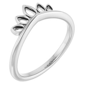 Bague Couronne Tendance Style Hip Hop Vintage Or Rose & Acier Inoxydable Plaqué Or 18K Anti-ternissement – Cadeau Idéal - Product Image 1