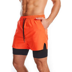 Shorts de sport thermiques pour hommes, chauds, à séchage rapide, pour la course à pied, la salle de sport, l'entraînement, l'hiver, shorts actifs, style européen, Noël, Nouvel An - Product Image 3