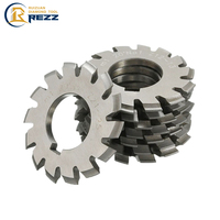 Outils de coupe d'engrenages HSS, degrés CNC, fraise à engrenages à involute, 8 pièces # Fraises à module HSS 1-8 pour fraisage d'engrenages