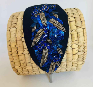 Bandeaux élégants entièrement perlés à la main avec un ajustement doux et rembourré, faciles à porter, brodés à la main - Product Image 6