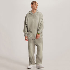 Conjunto de sudadera con capucha y Jogger de ropa deportiva de alta calidad de proveedor mayorista de fabricante de chándal personalizado con logotipo impreso o bordado - Product Image 2