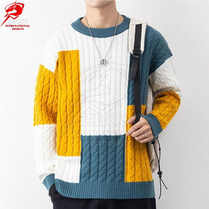 Winter Wear Latest Design Men <b>Pullover</b> <b>Sweater</b> Ribbed Knit Design Hot Sale Low Moq Soft Fabric Modern Winter Fashion - Product Image 2