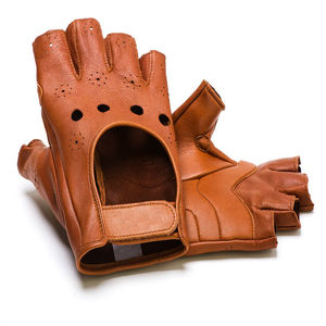 Haute qualité haltérophilie Gym entraînement fitness gants Gym cuir antidérapant gants demi-doigt Fitness gants pour unisexe - Product Image 5