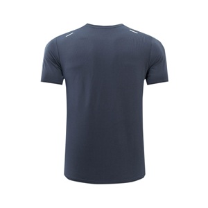 Camisetas de diseño personalizado para hombre, 100% algodón, absorben la humedad, secado rápido, ajustadas, se ajustan a su propia marca, camisetas de entrenamiento - Product Image 5