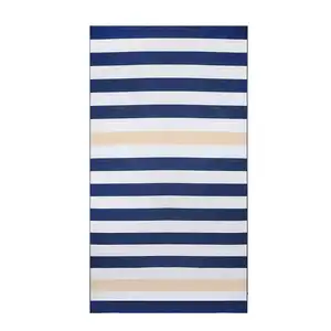 最佳设计优质顶级设计夏季大升华快干带标志定制印花超细纤维沙滩巾
