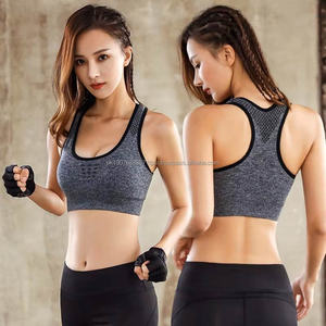 Plus Size Mesh Hollow Beauty Back <b>Stretch</b> Sujetador Deportivo Wirefree High Impact Sports <b>Bras</b> Workout Gym Yoga <b>Bra</b> for Womens - Product Image 6