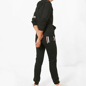 Chándal con cremallera Ropa deportiva elegante de dos piezas con chaqueta y pantalones con cremallera Cómodo, ligero y perfecto para mujeres - Product Image 6