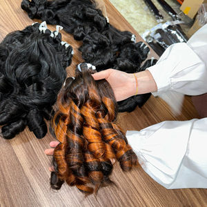 ผมดิบจากเวียดนามอัจฉริยะผมหยิกจากพม่าผมคน100% - Product Image 1