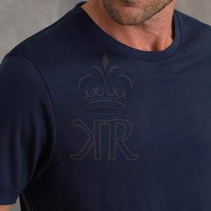 New Arrival Men's Cotton T-Shirts Simple Creative Design Solid Color Short Sleeve <b>Plus</b> <b>Size</b> Formal Style Knitted - Product Image 3