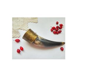 Corne à boire en forme de buffle, de haute qualité, faite à la main, polie et brillante, pour fêtes de mode, 100% - Product Image 4