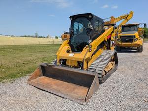 Minicargadora delantera usada 2017 Caterpillar 289D con capacidad de 200 toneladas MOOG Motor de bomba hidráulica y rodamiento a la venta - Product Image 3