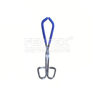 Laboratory Beaker Tongs Heavy-Duty Metal Clamps Non-Slip Safety Grip High-<b>Temperature</b> Corrosion Resistant Beakers Lab - Product Image 3