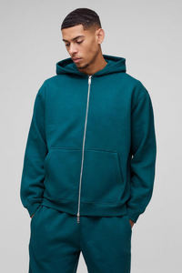 Ensemble de survêtement unisexe personnalisé avec logo, tissu respirant, sweat-shirt et pantalon de survêtement, imprimé, tendance pour hommes - Product Image 4