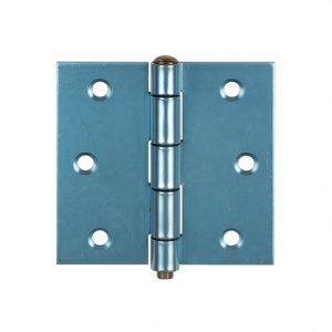 VORMANN Steel Blue Zinc-Plated Rolled Strong <b>Square</b>-<b>Edged</b> Shelving Units Hinge Height 63mm Width 63mm Thickness 1.8mm Pack of 12 - Product Image 3