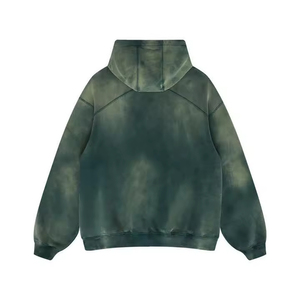 Sudaderas con Capucha de Primavera al por Mayor, 100% Algodón de Alto Gramaje (360 g/m²), Corte Regular, Lavado Ácido, Impresión Puff, Logotipo Personalizado - Product Image 6