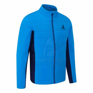 Veste de golf pour homme, col montant, logo sur le devant, imperméable, respirante, pour les terrains de golf, les voyages et les activités sportives - Product Image 2