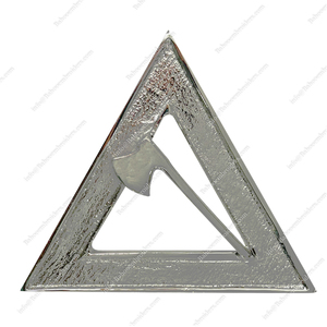 Insignia Masónica, Joya de Oficial de la Arca Real (RAM), Joya Guardiana, Joya Masónica, Baño Dorado, Bordado, Unisex, Adultos - Product Image 3