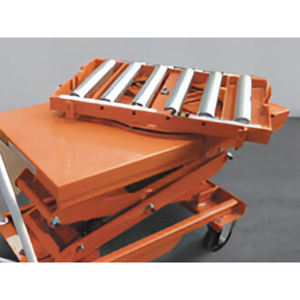 Barbero RG500 convoyeur à rouleaux pivotant 710x530mm pour chariots élévateurs C500 et C515, capacité 500Kg - Product Image 2