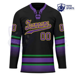 Maillot de hockey sur glace de qualité supérieure, respirant, confortable, meilleur fournisseur, best-seller, nouvelle arrivée, vêtements de sport - Product Image 2