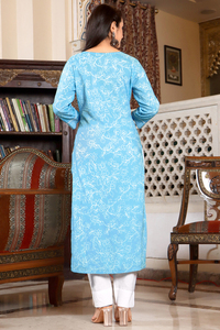 Collections de robes en coton à fleurs de style indien et pakistanais pour femmes, prix de gros, tenues de mariage, salwar kameez, kurtis - Product Image 3