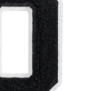 แผ่นผ้ากำมะหยี่ปักลายตัวอักษรสีสันสดใสแผ่นติดโลโก้ตามสั่ง - Product Image 5