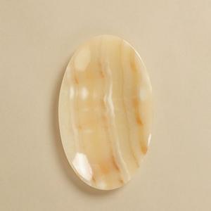 La bandeja de forma ovalada de cuerno Real más Popular, bandeja de servicio redonda, mesa decorativa, bandeja de servicio de comida de cuerno antiguo con pulido brillante - Product Image 1