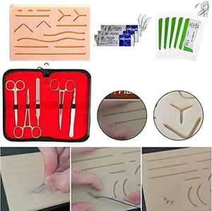 Kit de práctica de sutura Ariston para estudiantes de medicina para estudiantes de enfermería veterinaria Kits de puntadas quirúrgicas Kit de sutura Instrumento médico - Product Image 5