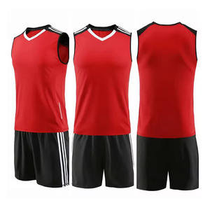 Ropa de equipo personalizada de poliéster 100% con logotipo proveedor de uniformes de voleibol en Pakistán nueva llegada uniforme de voleibol más vendido - Product Image 1