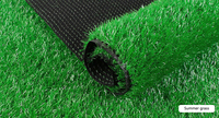 Gazon artificiel ignifuge écologique sans remplissage 40/30 mm pour terrains de football/soccer et aires de jeux
