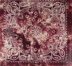 Bandanas ethniques personnalisées en gros, en stock, imprimées, en coton noir, soie, polyester, avec logo - Product Image 6