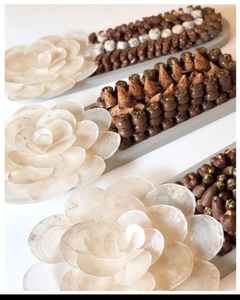 ชามเสิร์ฟช็อกโกแลตเหล็กหรูหรา สำหรับใช้ในบ้าน งานแต่งงาน ร้านอาหาร เป็นมิตรกับสิ่งแวดล้อม ทนทาน - Product Image 6