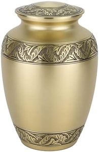 Handmade <b>Large</b> Adult Size Mosaic Aluminium Glass Cremation <b>Urn</b> Unique Funerals Supply With Individual Tiles Applied Burial - Product Image 5