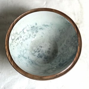 ชามคละแบบลายไม้มะม่วงพร้อมช้อน,ชุดชามสลัดผลไม้พร้อมเซิร์ฟเวอร์ - Product Image 3