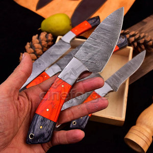Juego de Cuchillos de Chef Profesionales de Damasco en Stock, Equipo de Cocina, Juego de Cuchillos de Chef de Damasco en Oferta - Product Image 6
