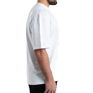 T-shirt unisexe personnalisé en coton biologique 100 % écologique, tricot doux, manches courtes, coupe classique, logo imprimé sur le devant, T-shirts pour hommes - Product Image 3
