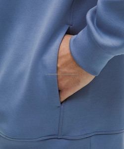 Sudadera con Capucha para Hombre, 100% Algodón, Logotipo Personalizado, Estilo Urbano, Sudadera Extra Grande, Cuello Redondo, Letras Impresas, Invierno, Tinte Liso - Product Image 3