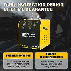 เครื่องมือวิเคราะห์การรั่วไหลของควันสำหรับระบบไอเสียรถยนต์  เครื่องมือวินิจฉัยเทอร์โบ DC12V  ลดราคาพิเศษ - Product Image 4