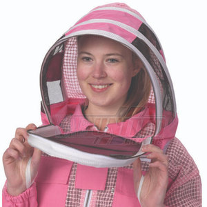 Traje completo de apicultor con sombrero desmontable y bucles de pulgar Traje de apicultura con capucha de malla y tela ligera - Product Image 5