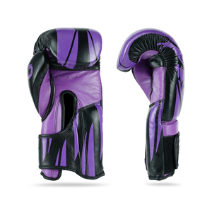 ถุงมือชกมวยสำหรับผู้ใหญ่ถุงมือฝึกและซ้อมหนัง PU โลโก้ตามสั่ง - Product Image 3