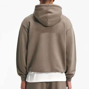 Sweat-shirt à capuche ample pour homme personnalisé, streetwear lourd, coupe ample, prix d'usine - Product Image 2