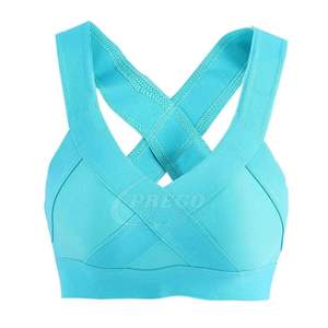 Soutien-gorge de sport pour femmes de haute qualité, léger, respirant, sur mesure, nouveau design, soutien-gorge de yoga sexy, prix de gros pour filles - Product Image 1