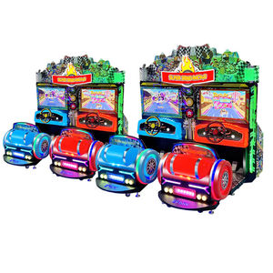 Machine de jeu d'arcade de course automobile Fiery Racer – Jeu de récompense à monnayeur pour enfants, pour intérieur - Product Image 2