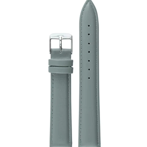 Unisex 669 Light Gray Genuine Leather Luxury <b>Watch</b> Strap 8 24mm <b>Watch</b> Parts Stainless Steel Buckle Smart <b>Watch</b> Band Craft Band - Product Image 1