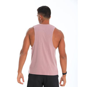 Gym Clothing <b>Men's</b> <b>Tank</b> <b>Top</b> for Bodybuilding-No Sleeve O-Neck Quick Dry Spandex/Cotton Casual <b>Tops</b> - Product Image 2