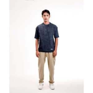 T-shirt unisexe vintage délavé en coton peigné 100% avec motif graphique, tissu jersey épais 240-250 g/m² à manches courtes - Product Image 6