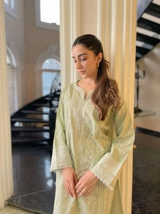 Tenue de fête Hi léger genou longueur robe de soirée costumes pour femmes haute couture Design paillettes dentelle broderie décoration - Product Image 6