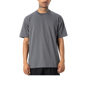 T-shirt de sport décontracté pour homme à manches courtes, 100% coton, séchage rapide, fin, haute élasticité, respirant, pour la course à pied - Product Image 4