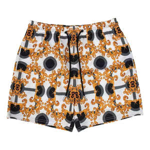 Short streetwear vintage personnalisé Short de basket-ball à double maille rétro pour femmes avec impression de matériel - Product Image 5