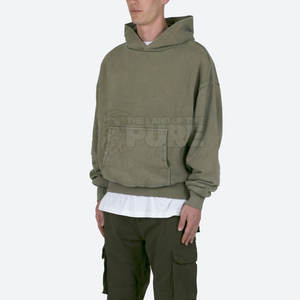 Sudaderas con Capucha de Primera Calidad para Hombre, Estilo Básico, Lavado Ácido, Talla Personalizada, Ropa de Moda, Sudaderas con Capucha de Estilo Básico, Lavado Ácido - Product Image 2